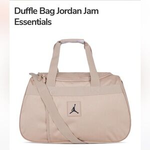 Men’s Jordan jam essentials duffle bag (tan)